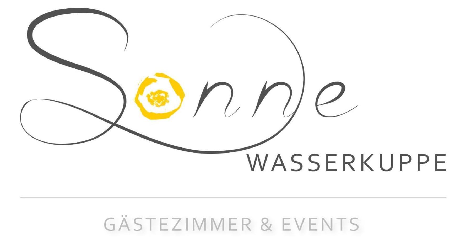 Zur Sonne "Gasthaus-Bar-Events" Poppenhausen Kültér fotó